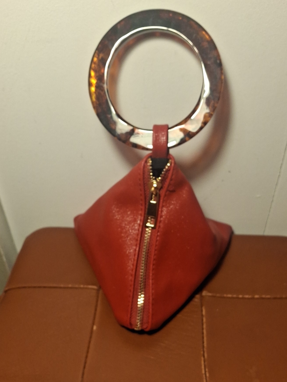 Red Wristlet Novelty Bag
